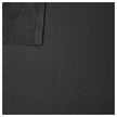 French Terry uni schwarz geraut