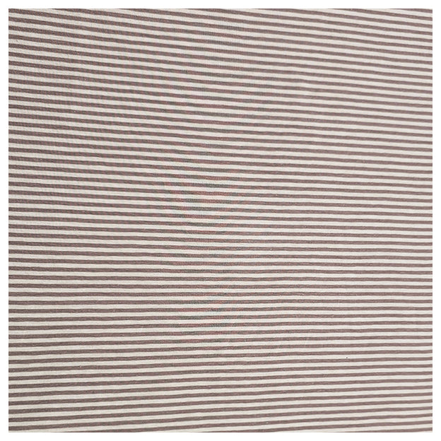Jersey Streifen taupe 2mm