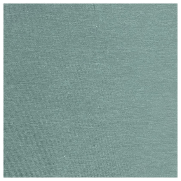 Baumwolljersey uni dusty mint
