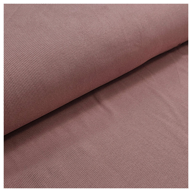 Rippjersey altrosa