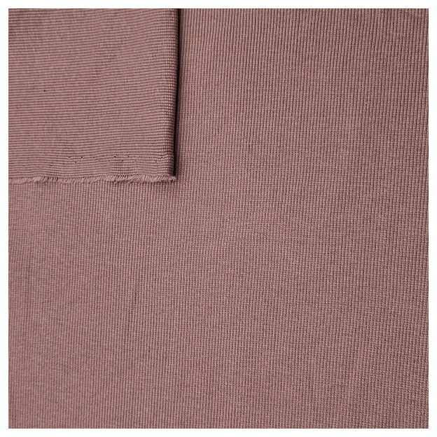 Rippjersey altrosa