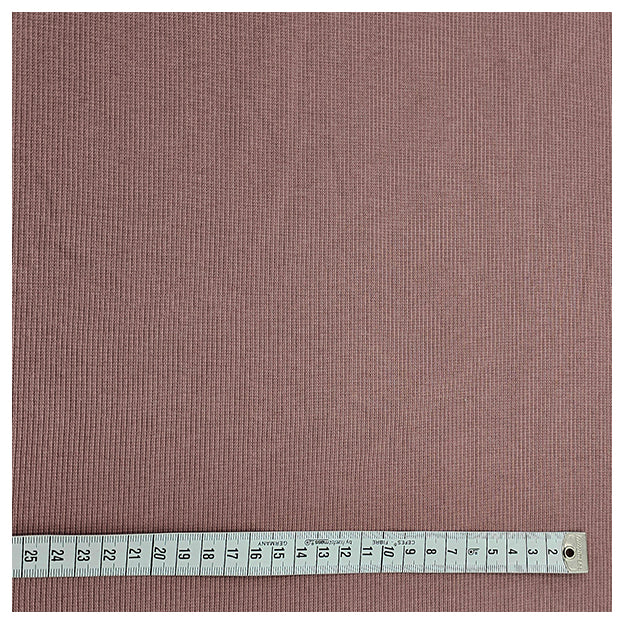 Rippjersey altrosa