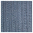 Zopf Jacquard/ Jersey blau