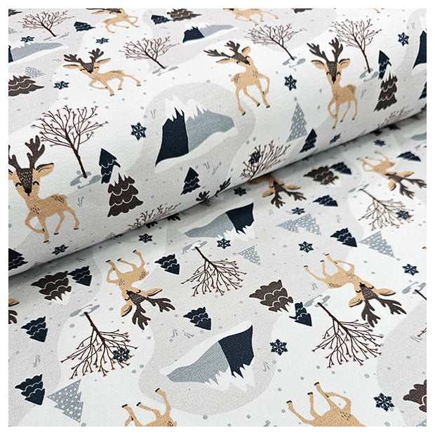 French Terry Rentiere und Berge