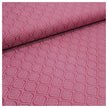 Baumwoll-Köper Ornamente Halbdruck fuchsia