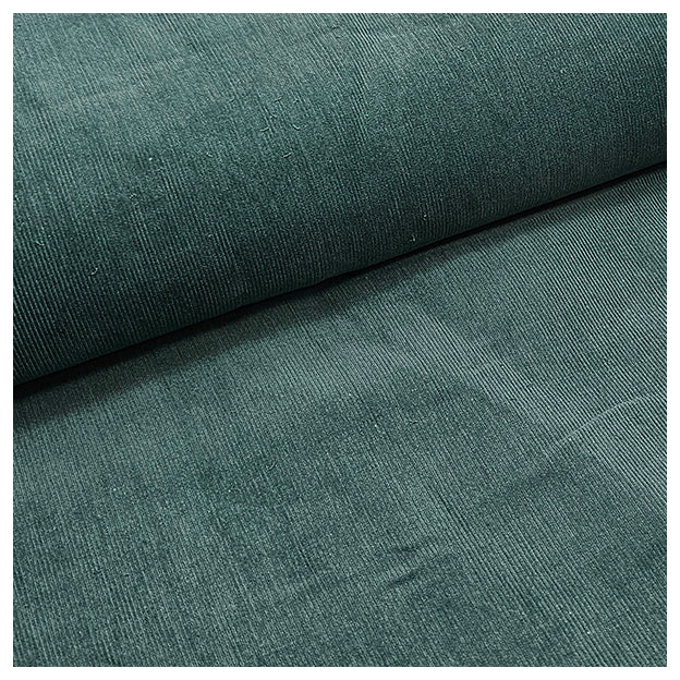 Babycord leicht petrol