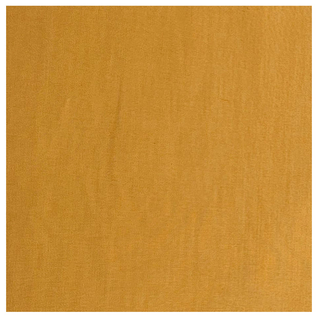 Baumwolle uni ockergelb