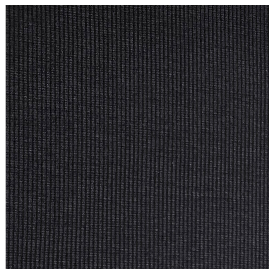 Rippjersey schwarz