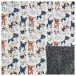 Alpenfleece Hunde beige