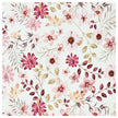 Jersey Blumen Pastell rosa