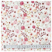 Jersey Blumen Pastell rosa