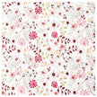 Jersey Blumen Pastell rosa