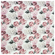 Baumwollsatin Rosen rosa und altrosa