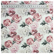 Baumwollsatin Rosen rosa und altrosa