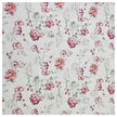 Baumwollsatin Blumen rosa