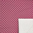 Baumwoll-Köper kleine Ornamente fuchsia