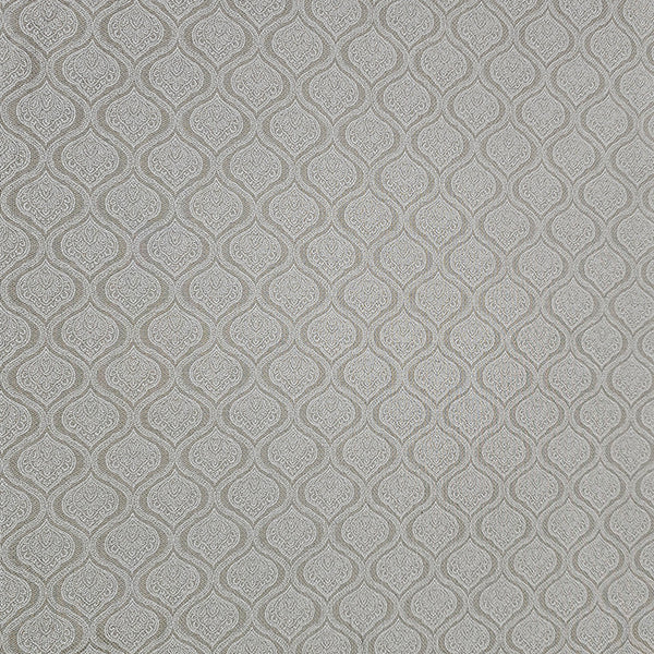 Baumwoll-Köper Ornamente Halbdruck kiesel