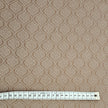 Baumwoll-Köper Ornamente Halbdruck nougat