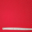 Baumwoll-Köper kleine Ornamente kirschrot