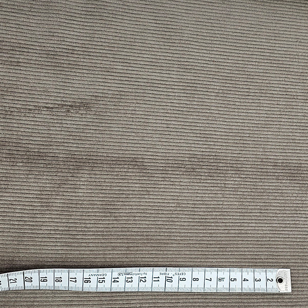 Feincord Jersey taupe