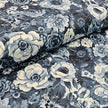 Canvas fein Rosen blau