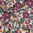 Baumwollsatin Paisley bunt