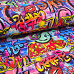 French Terry graffiti