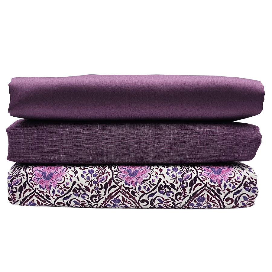 Trachten Stoffpaket traube und Paisley  mit Schürze