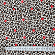 Jersey Leoprint mit Herzen