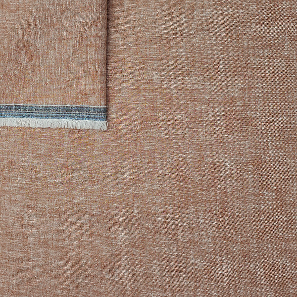 Leinen Baumwolle cognac