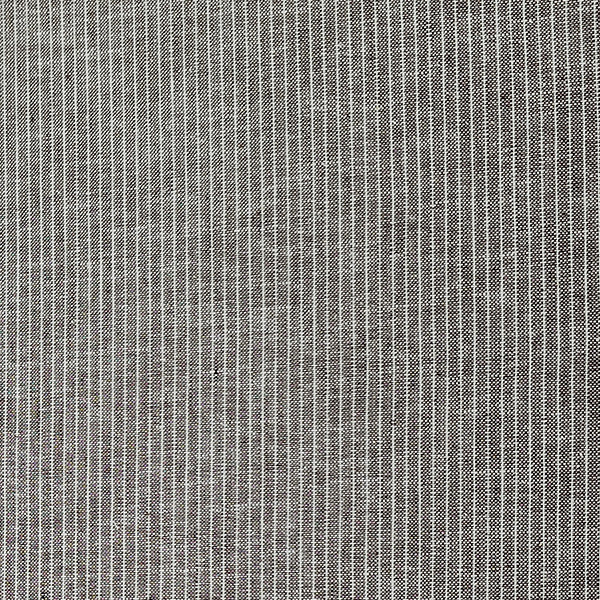 Leinen Baumwolle Streifen braun