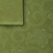 Baumwolle Paisley laubgrün