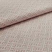 Baumwolle geometrisches Muster rosa