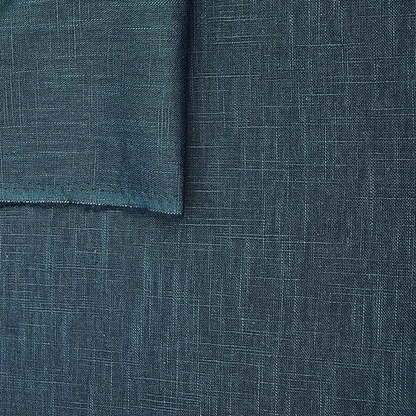 Leinen uni teal petrol