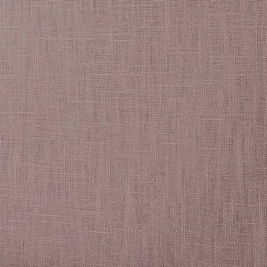 Leinen uni dusty rosa