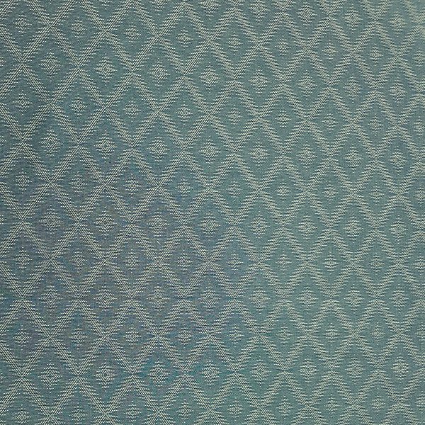 Jacquard feines Muster blaugrün