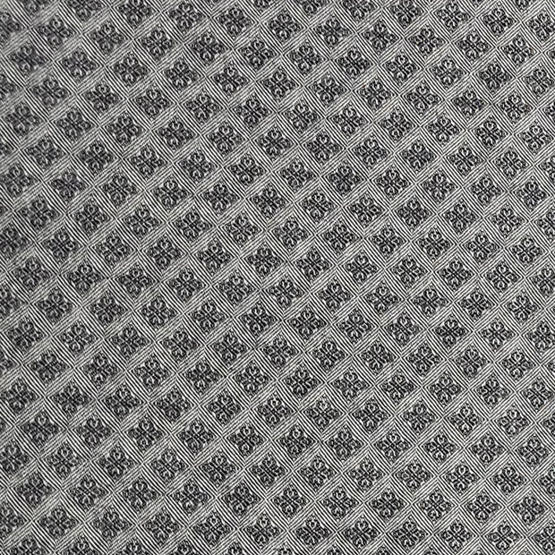 Jacquard feines Muster grau