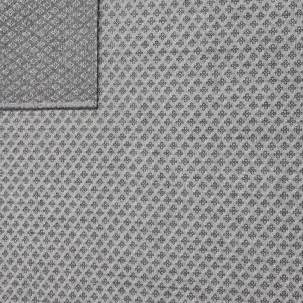 Jacquard feines Muster grau