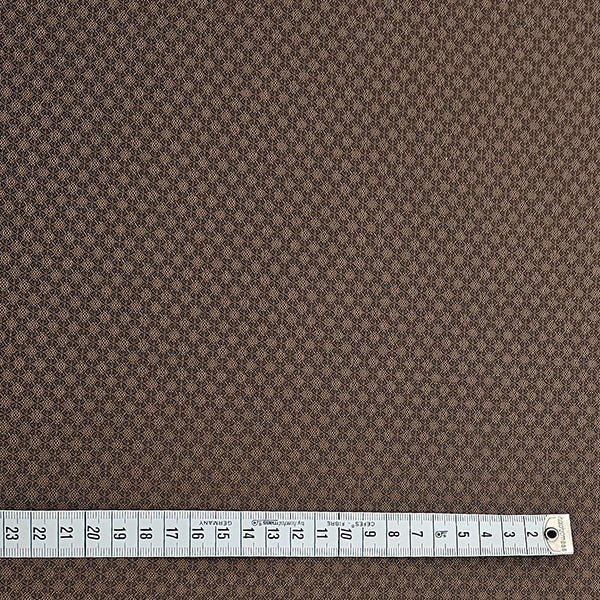 Jacquard feines Muster braun