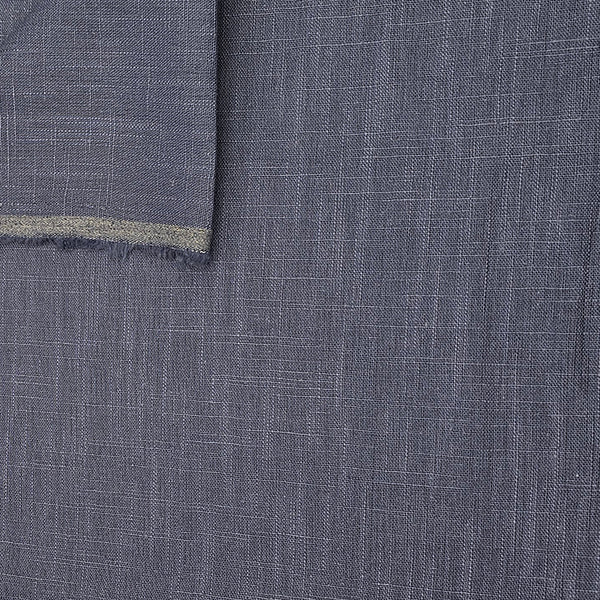 Leinen uni denim