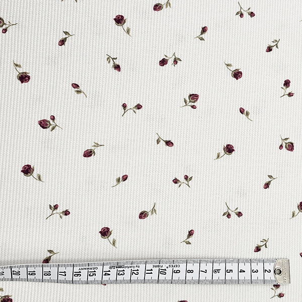 Rippjersey Rosen ecru