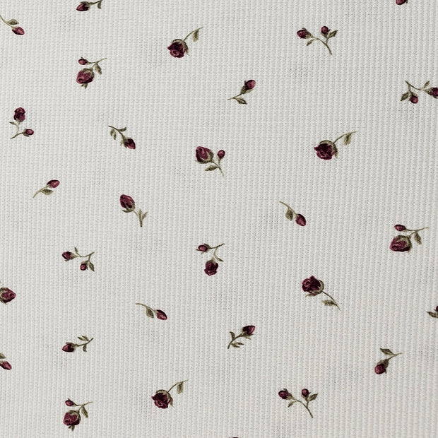 Rippjersey Rosen ecru