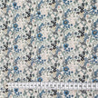 Baumwoll-Voile Digital Blumen grün, mint und blau
