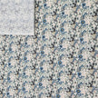 Baumwoll-Voile Digital Blumen grün, mint und blau