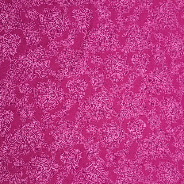 Baumwolle Paisley pink