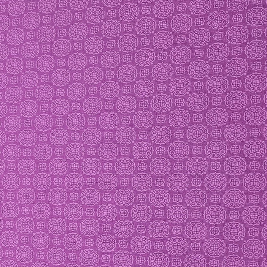 Trachten Stoffpaket flieder und lilac mit Schürze