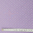 Baumwolle geometrisches Muster lavendel