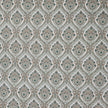 Baumwollsatin Siena Ornamente mint und beige