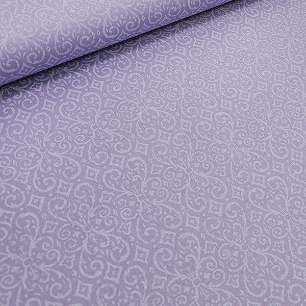 Baumwolle Ornamente lavendel
