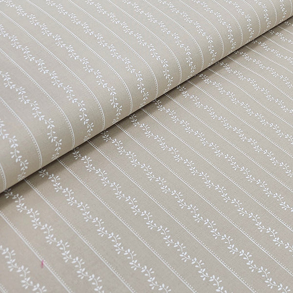 Baumwolle Streifen beige